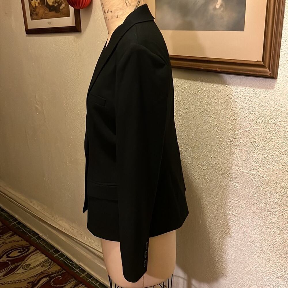 Women's Vince Camuto Black One Button Blazer Jacket NWT Size 10 - Picture 6 of 13